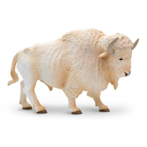 Safari Ltd. S180929 Safari White Buffalo Tiere Pflanzenfigur, weiß, S Safari Ltd. S180929 Safari White Buffalo Tiere Pflanzenfigur, weiß, S von Safari Ltd.