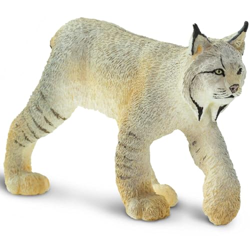 Safari Ltd. Lynx Figur – lebensechte 8,9 cm Modellfigur – Lernspielzeug für Jungen, Mädchen und Kinder ab 3 Jahren von Safari Ltd.