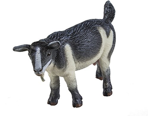 Safari Ltd. Pygmy Nanny Ziegenfigur, realistische Kunststofffigur, 7,6 cm, Kinderspielzeug, ungiftig und BPA-frei, geeignet für Kinder ab 3 Jahren von Safari Ltd.