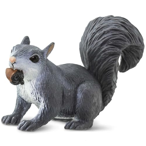 Safari S296129 Wild North American Wildlife Graues Eichhörnchen Miniatur von Safari