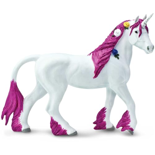 Safari Ltd. Rosa Einhornfigur, 14 cm, detaillierte Figur mit Fantasy-Thema, Lernspielzeug für Kinder, ungiftig und BPA-frei, geeignet für Kinder ab 3 Jahren von Safari Ltd.