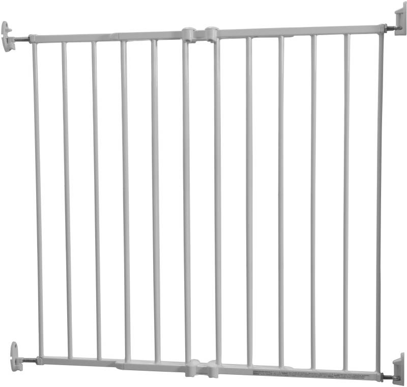 Safe &  Care SafeGate Extending Advanced Schraubgitter, Weiß von Safe & Care