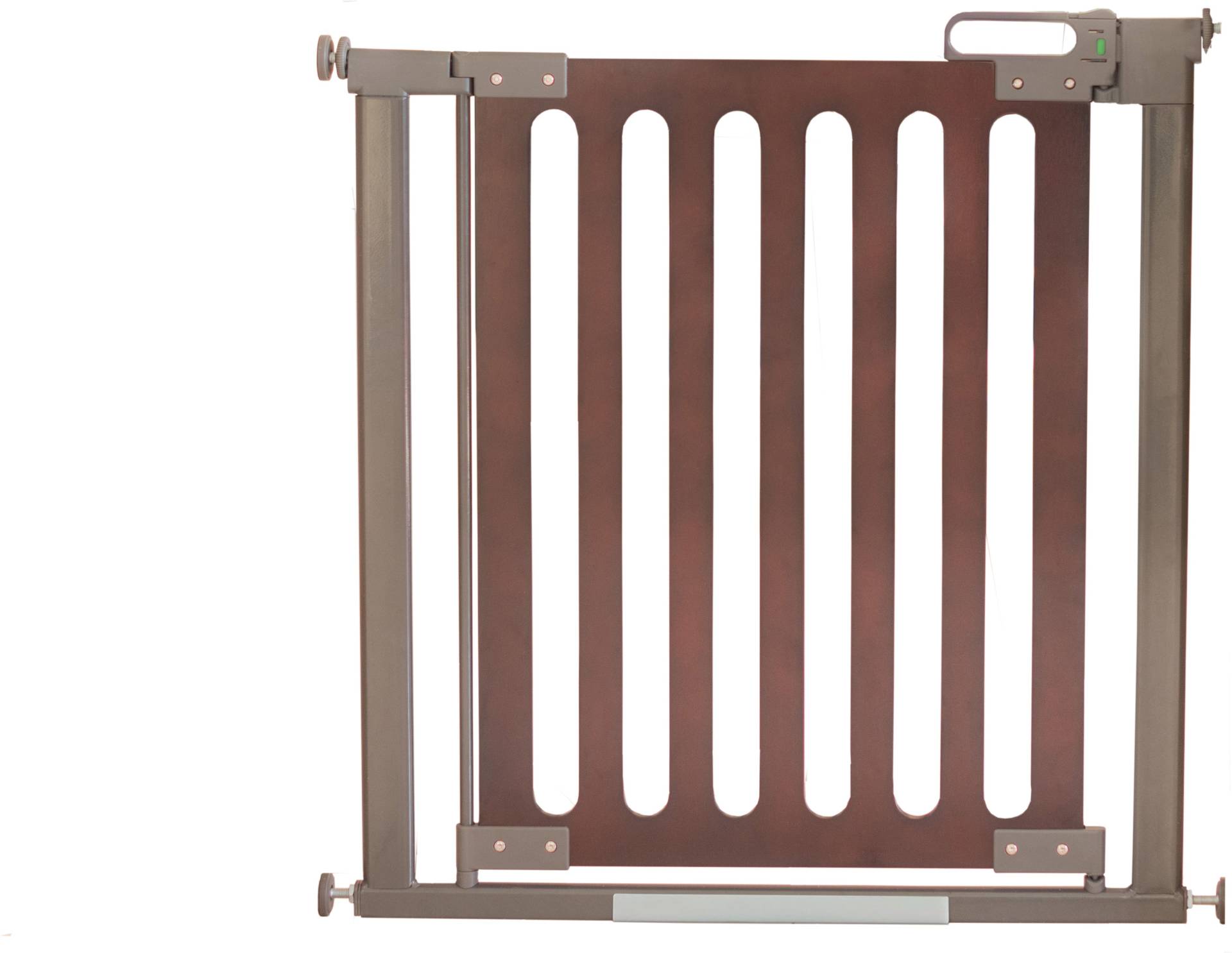 Safe &  Care SafeGate Wood Pressure Fit Klemmgitter, Braun von Safe & Care