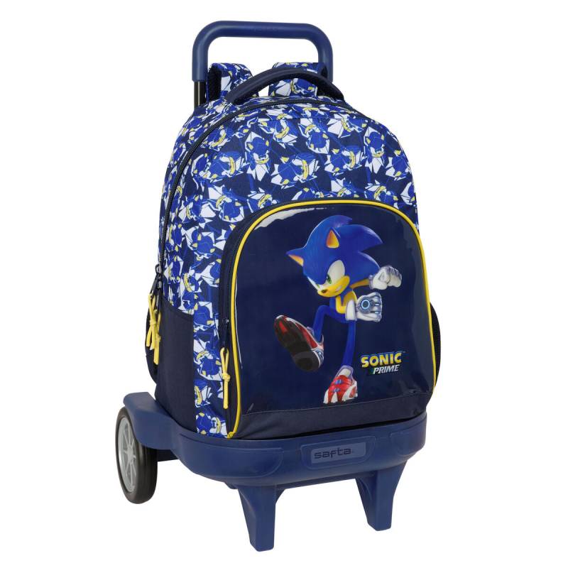 Schulrucksack mit Rädern Safta City Blau 33 x 45 x 22 cm von Safta