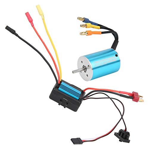 Sahgsa 2838 4500KV 4P Sensorloser Bürstenloser Motor + 35A Bürstenloser Regler Passend für 1/14 1/16 1/18 RC Car Sahgsa 2838 4500KV 4P Sensorloser Bürstenloser Motor + 35A Bürstenloser Regler Passend für 1/14 1/16 1/18 RC Car von Sahgsa