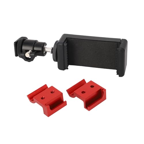 Sahgsa Telefonmontage für Traxxas TX TQI Hand für Fernbedienung Telefon Fernbedienung, Handyzubehör Telefonhalter für Autos Ailsion Telefonhalter (Rot) von Sahgsa