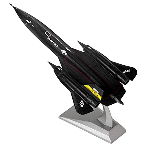 Sahkgye 1/144 Diecast SR-71A Amsel AufkläRung Flugzeug Flugzeug Modell für Kinder Erwachsene Hause BüRo Dekor von Sahkgye