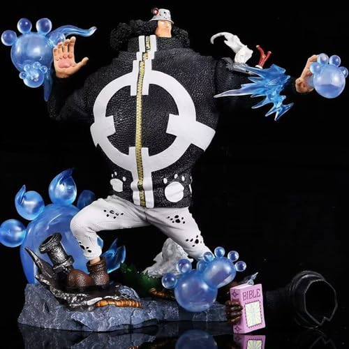 Anime-Charakter-Charakter-Modell Anime-Charakter-Statue Bartholomew Kuma PVC-Action-Charakter-Statue,Brieftasche,Rucksack,Spielzeug,Desktop-Dekoration32cm kann Besitzer wechseln von SaiFfe