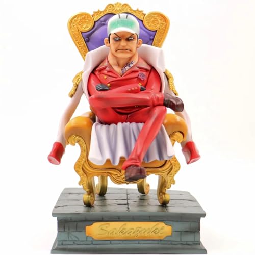 Anime One Piece Admiral Fujitora, Kizaru, Akainu Figur Cartoon Statue Charakter Anime Modell Figur Spielzeug Urlaub Geschenk Sammlung Dekoration Fans Souvenir 20 cm/7,8 Zoll(B) von SaiFfe