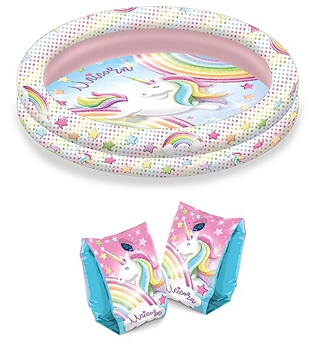 Einhorn-Set für Pool und Schwimmbecken von Saica