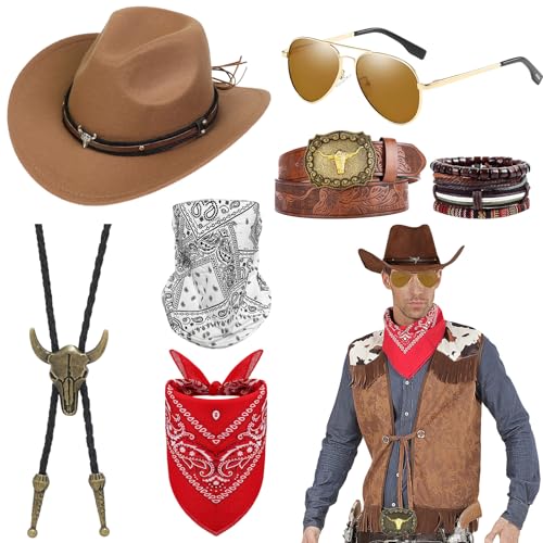 Saier tbo Cowboy-Kostüm, Outfit für Herren und Damen, Braun Saier tbo Cowboy-Kostüm, Outfit für Herren und Damen, Braun von Saier tbo
