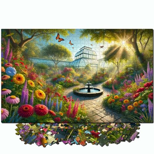 Puzzle für Erwachsene, 1000 Teile, herausfordernd, bunt und einzigartig, mit großem Poster, hart mit Buchstaben auf der Rückseite, Rompecabezas para Adultos, Geschenke für Erwachsene, Paare, Teenager von Saintilway Productions