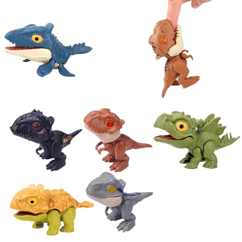 SAITUO 6 Dinosaurier Spielzeug,Dinosaurier Biss Finger Spielzeug,Dinosaurier Spielzeug,Interessante Interaktive Kinder Spielzeug,Dino Geschenk Geeignet für Kinder,Jungen und Mädchen SAITUO 6 Dinosaurier Spielzeug,Dinosaurier Biss Finger Spielzeug,Dinosaurier Spielzeug,Interessante Interaktive Kinder Spielzeug,Dino Geschenk Geeignet für Kinder,Jungen und Mädchen von Saituo Home