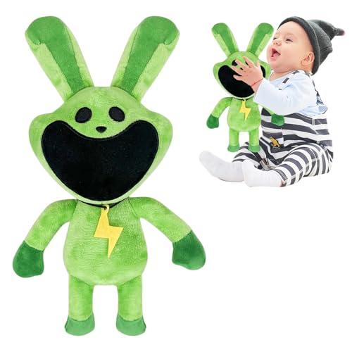 Saituo Home 30CM/12Inch Catnap Kuscheltiere,100g Smiling Critters Plush Grün Smiling Critters Plush Catnap Plush Spielzeug Geburtstagsgeschenke für Jungen und Mädchen von Saituo Home