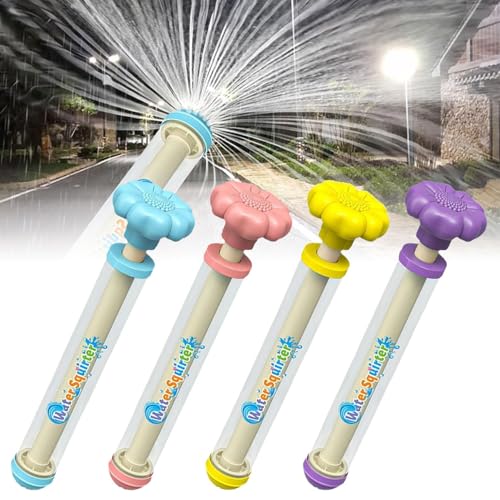 Saituo Home 4 Stück Feuerwerk Wasserpistole für Kinder, Romantische Wasserpistolen mit Feuerwerk-Effekt, Wasserspritze Außenbereich, Spritzpistole Kinder für Baden, Pool, Party, Strand und Spielplatz Saituo Home 4 Stück Feuerwerk Wasserpistole für Kinder, Romantische Wasserpistolen mit Feuerwerk-Effekt, Wasserspritze Außenbereich, Spritzpistole Kinder für Baden, Pool, Party, Strand und Spielplatz von Saituo Home