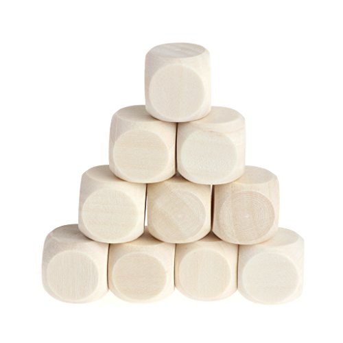 10 Stück/Set 10/12/14/16/18 mm runde Holzwürfel-Set, klassisches Würfel-Rollspiel, Holzwürfel, handgefertigt, Würfelturm, D&D 10 Stück/Set 10/12/14/16/18 mm runde Holzwürfel-Set, klassisches Würfel-Rollspiel, Holzwürfel, handgefertigt, Würfelturm, D&D von Saiyana