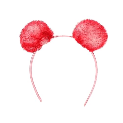 Geburtstagsfeier Hairhoop Schöne Plüschbärenohr Hairband Lustige Headhoop Kostüm Kopfschmuck Kind Für Erwachsene Halloween Kopfbedeckung von Saiyana