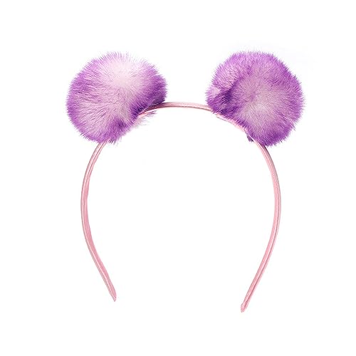 Geburtstagsfeier Hairhoop Schöne Plüschbärenohr Hairband Lustige Headhoop Kostüm Kopfschmuck Kind Für Erwachsene Halloween Kopfbedeckung von Saiyana
