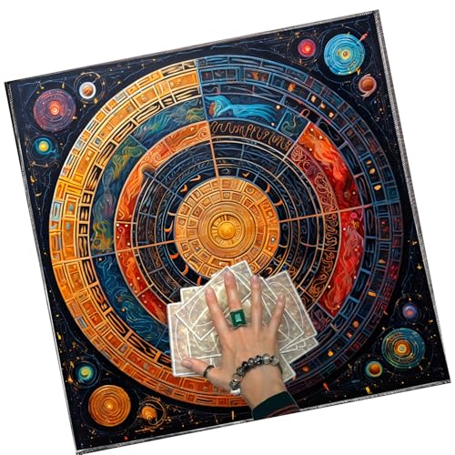 Saiyana Divinations Tischdecke Universum Planet Astrologie Tarotskarte Tischdecke Altars Stoff Göttlichkeit Brettspiel Accessoire Saiyana Divinations Tischdecke Universum Planet Astrologie Tarotskarte Tischdecke Altars Stoff Göttlichkeit Brettspiel Accessoire von Saiyana