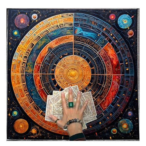 Saiyana Divinations Tischdecke Universum Planet Astrologie Tarotskarte Tischdecke Altars Stoff Göttlichkeit Brettspiel Accessoire Saiyana Divinations Tischdecke Universum Planet Astrologie Tarotskarte Tischdecke Altars Stoff Göttlichkeit Brettspiel Accessoire von Saiyana