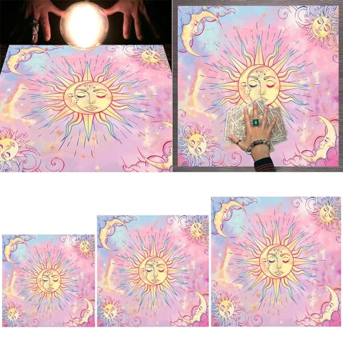Saiyana Tarot Tischdecke Spirituelle Stoffmondtischtuch Für Tarot Lesungen Spill Proof & Flecken Resistente Küchendekoration Ententuch Saiyana Tarot Tischdecke Spirituelle Stoffmondtischtuch Für Tarot Lesungen Spill Proof & Flecken Resistente Küchendekoration Ententuch von Saiyana