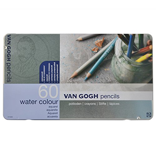 60 Color Sesetto Van Gogh Watercolor Pencil (Metal Cased) (Japan Import) von Van Gogh