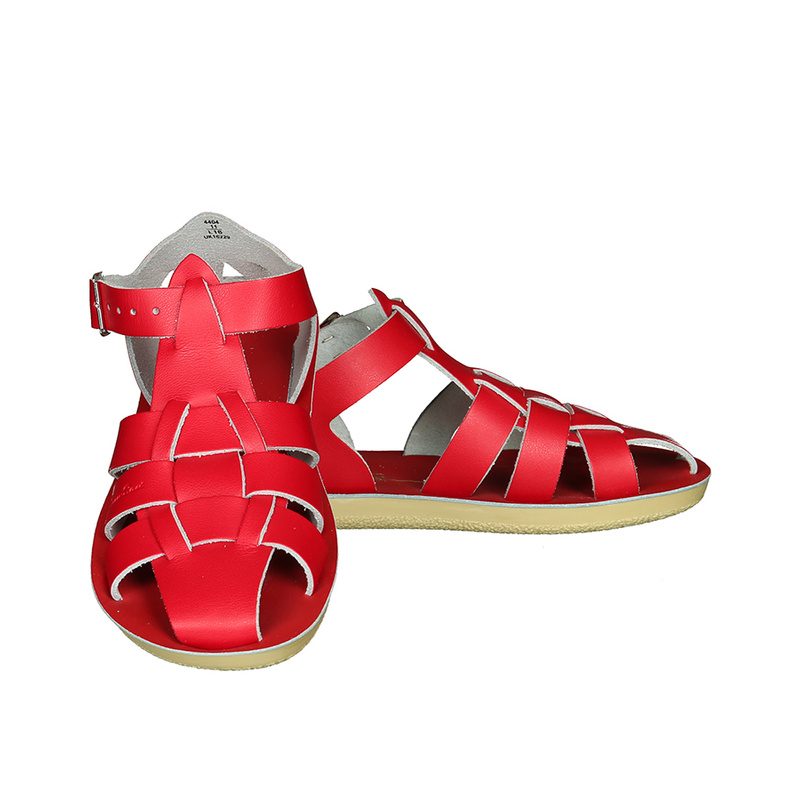 Sandalen SHARK mit Zehenschutz in rot von Salt-Water Sandals