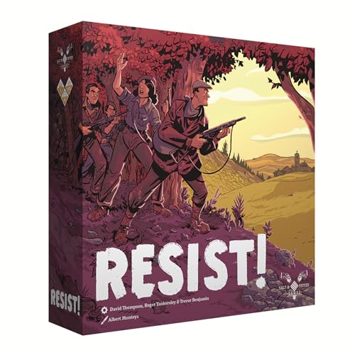 Salt and Pepper Games | Resist! | Kartenspiel | Schnelles Solospiel | Einzelspieler | Ab 10 Jahren | Englischsprachig von Salt and Pepper Games