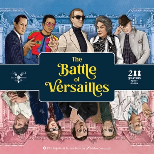 Salt & Pepper Games | The Battle of Versailles | Compete to Be The Most Influential Designer in This Card Game for 2 Players | Game in English for Ages 14 and Up Salt & Pepper Games | The Battle of Versailles | Compete to Be The Most Influential Designer in This Card Game for 2 Players | Game in English for Ages 14 and Up von Salt and Pepper Games