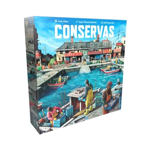 Salt & Pepper | Conservas | Board Game | Keep Your Canning Business Afloat | Choose Which Fish to Release or Preserve | Solo Player Strategy Game | Food-Themed | English & Spanish Version von Salt & Pepper Games