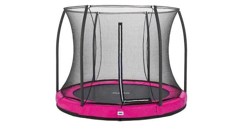 Outdoor-Bodentrampolin Comfort Edition Ground 213 cm - Pink pink von Salta