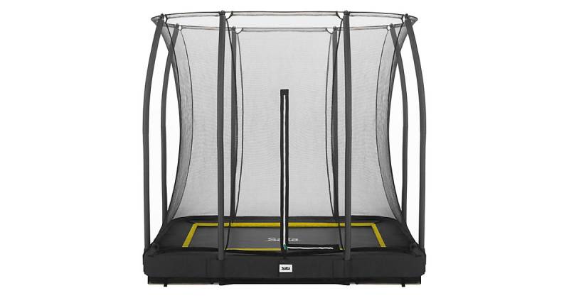Outdoor-Bodentrampolin Comfort Edition Ground 214 x 153 cm - Schwarz schwarz von Salta