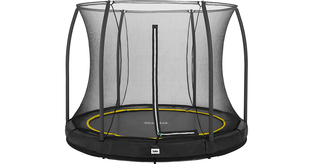 Outdoor-Bodentrampolin Comfort Edition Ground 251 cm - Schwarz schwarz Outdoor-Bodentrampolin Comfort Edition Ground 251 cm - Schwarz schwarz von Salta