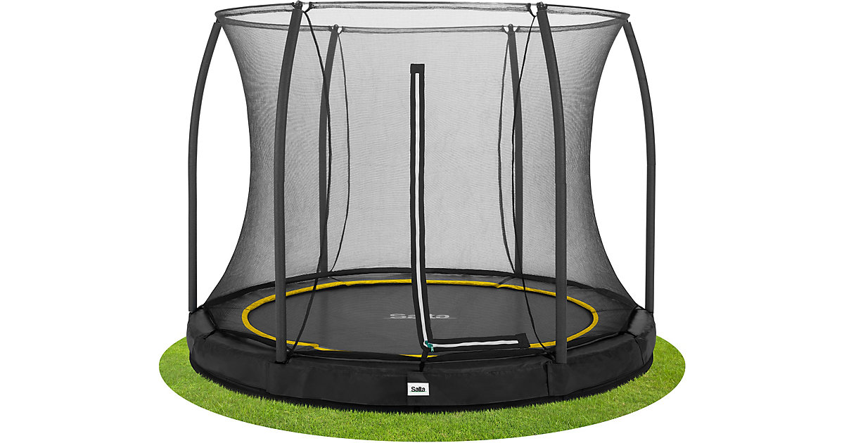 Outdoor-Bodentrampolin Comfort Edition Ground 305 cm - Schwarz schwarz Outdoor-Bodentrampolin Comfort Edition Ground 305 cm - Schwarz schwarz von Salta