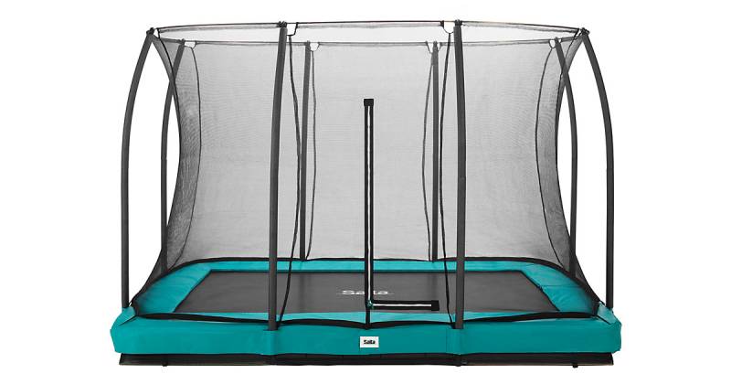 Outdoor-Bodentrampolin Comfort Edition Ground 305 x 214 cm - Grün grün von Salta