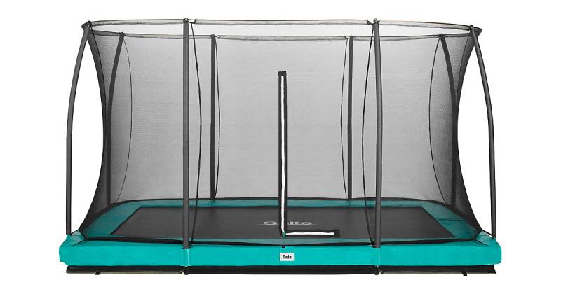 Outdoor-Bodentrampolin Comfort Edition Ground 366 x 244 cm - Grün grün von Salta
