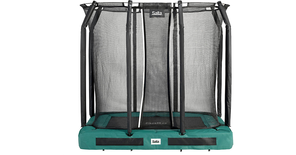 Outdoor-Bodentrampolin Premium Ground Inklusive Sicherheitsnetz 214 x 153 cm - Grün grün Outdoor-Bodentrampolin Premium Ground Inklusive Sicherheitsnetz 214 x 153 cm - Grün grün von Salta