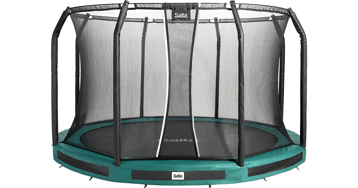 Outdoor-Bodentrampolin Premium Ground Inklusive Sicherheitsnetz 396 cm - Grün grün Outdoor-Bodentrampolin Premium Ground Inklusive Sicherheitsnetz 396 cm - Grün grün von Salta