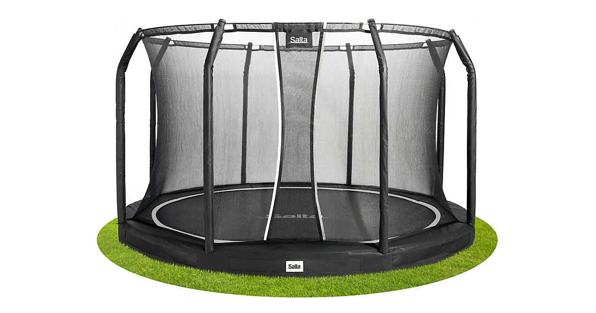 Outdoor-Bodentrampolin Premium Ground Inklusive Sicherheitsnetz 427 cm - Schwarz schwarz Outdoor-Bodentrampolin Premium Ground Inklusive Sicherheitsnetz 427 cm - Schwarz schwarz von Salta