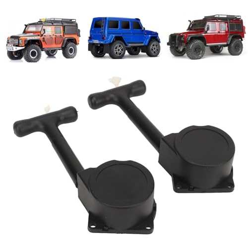 Saluaqui 2 Stück RC-Auto-Seilzugstarter, Kunststoff-RC-Motor-Seilzugstarter für HSP für HPI für Redcat 1/10 Auto von Saluaqui