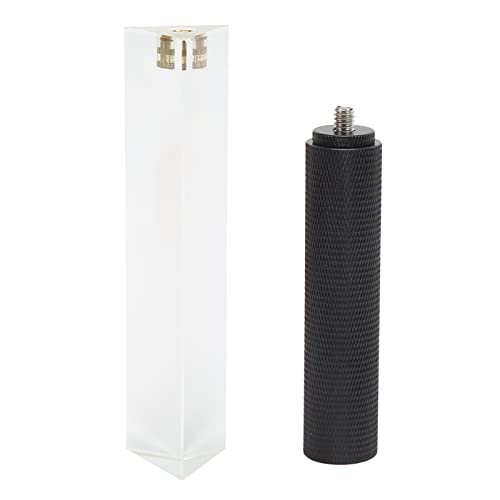 Saluaqui Buntes 1/4 Zoll Optisches Glas Dreieckiges Prisma für Physikunterricht und Künstlerische Fotoffekte mit -Grip Saluaqui Buntes 1/4 Zoll Optisches Glas Dreieckiges Prisma für Physikunterricht und Künstlerische Fotoffekte mit -Grip von Saluaqui