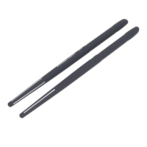 Saluaqui Electric Air Sticks Kit mit 8 Geräuschen und RGB -Licht | Tragbares AR Virtual Set für Erwachsene und | Navy Electronic Drumsticks für Anfänger und Profis (Professioneller Stil schwarz) von Saluaqui
