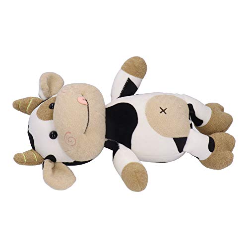 Saluaqui Entzückendes Kuhplüschspielzeug 30 cm - Weiche und Umweltfreundliche Kalb -Stoffspielzeug für Süße Tier Carto Rinderpuppe für Geburtstagsüberraschung (50cm) von Saluaqui