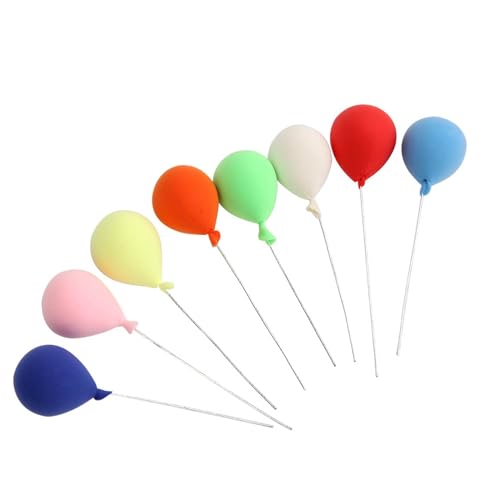 Saluaqui Handgefertigte Harzballons für die Dekoration von Puppenhaus - 8 PCs Set - Dekorative 1:12 Puppenhaus Accessoire für Garten und Innenausstattung Saluaqui Handgefertigte Harzballons für die Dekoration von Puppenhaus - 8 PCs Set - Dekorative 1:12 Puppenhaus Accessoire für Garten und Innenausstattung von Saluaqui
