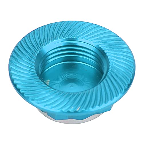 Saluaqui High Performance 17mm Aluminiumlegierung RC -Nabenmutter für 1/8 RC -Auto Staubprofessional Radzubehör Kompatibel mit Agama, Röntgenstrahl, LOSI Modellen (Blue) von Saluaqui