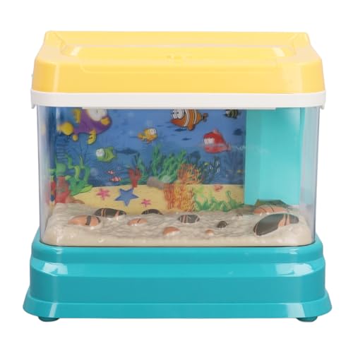 Saluaqui Interaktives Künstliches Aquariumspielzeug mit Elektrischer Musik und Lichter für - Simulation Fischtank mit Magnetischem Fischen - Sichere Materialien für Kleinkindspiele Saluaqui Interaktives Künstliches Aquariumspielzeug mit Elektrischer Musik und Lichter für - Simulation Fischtank mit Magnetischem Fischen - Sichere Materialien für Kleinkindspiele von Saluaqui