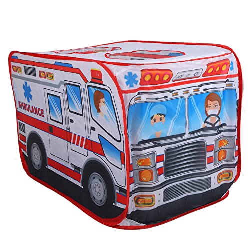 Saluaqui Kinderklappzelt Ambulance Pop -up Toy Playhouse für Indoor Outdoor Fun | Kinderarzt Rollenspiel | Einfach Setup & Tragbares Design mit Leichtem Struktur Saluaqui Kinderklappzelt Ambulance Pop -up Toy Playhouse für Indoor Outdoor Fun | Kinderarzt Rollenspiel | Einfach Setup & Tragbares Design mit Leichtem Struktur von Saluaqui