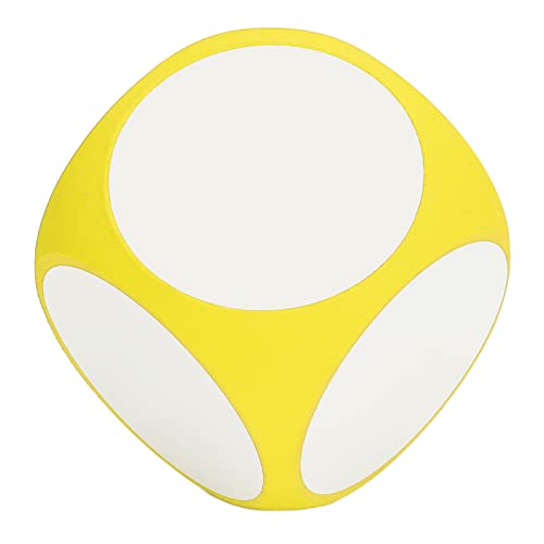 Saluaqui Lebendige Blaue Leere Würfel | Portable Schreiben Sie auf und Löschen Sie Würfel | Wiederverwendbares Unterrichtszubehör für Spiele und Lernen (Yellow) von Saluaqui