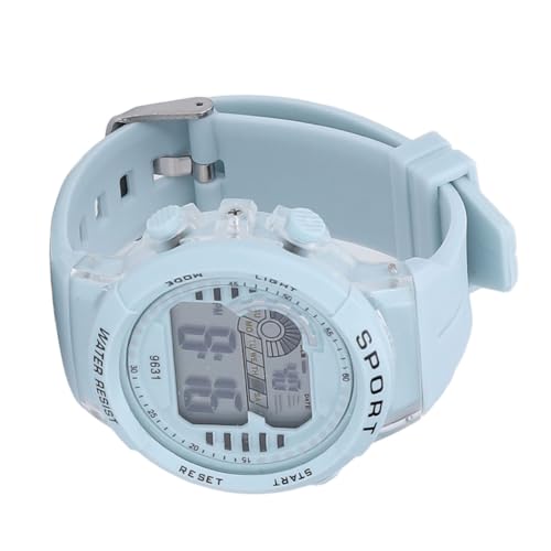 Saluaqui Lebendige Kinder Analoge Handgelenk Uhr mit 7-Farben-LED-Hintergrundbeleuchtung, 50 M Wasserdicht, Chronograph & Alarm, Blue Pu Band für Jungen und Mädchen Im Alter von 5-17 Jahren Saluaqui Lebendige Kinder Analoge Handgelenk Uhr mit 7-Farben-LED-Hintergrundbeleuchtung, 50 M Wasserdicht, Chronograph & Alarm, Blue Pu Band für Jungen und Mädchen Im Alter von 5-17 Jahren von Saluaqui