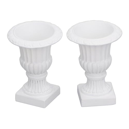 Saluaqui Miniature Dollhouse Roman Column Pflanzer Set - 1:12 Harzpuppenhaus Pflanzer für Innen-/Außenbereiche und Hochzeitstische Saluaqui Miniature Dollhouse Roman Column Pflanzer Set - 1:12 Harzpuppenhaus Pflanzer für Innen-/Außenbereiche und Hochzeitstische von Saluaqui
